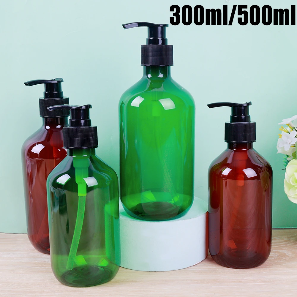 

1Pcs 300ml/500ml Spray Bottles Sub-bottling Plastic Multicolor Refillable Bottle Empty Container Flip-top Dispensing Makeup Tool