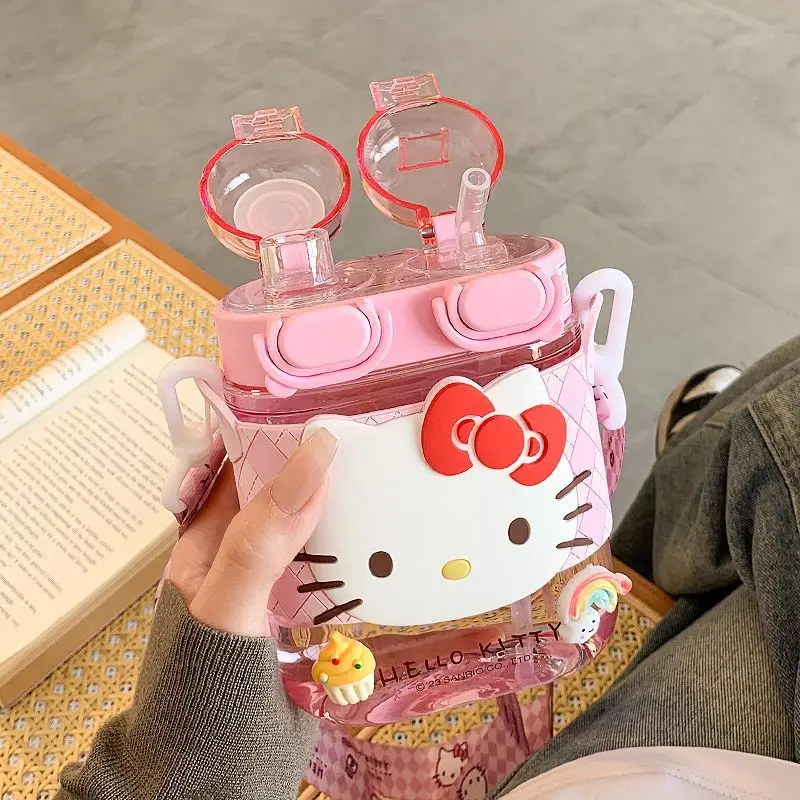 

Детская большая чашка Kuromi My melody с героями мультфильмов