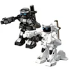 2.4G Mini RC Battle Fighting Robot Infrared Sensing Intelligent Sound Combat Remote Control Robot Gifts Toys Boys 6