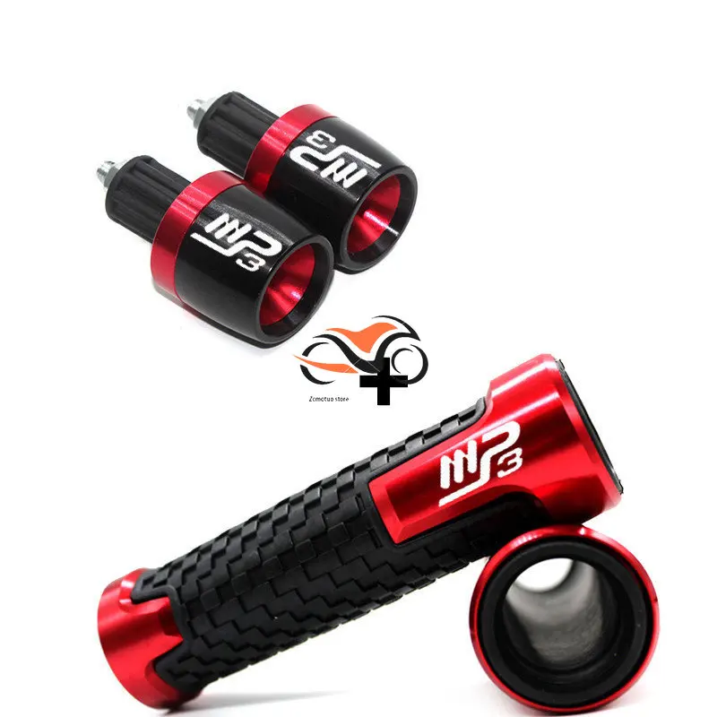 

for Piaggio MP3 250 300 500 HPE Sport Scooter Motorcycle Accessories Aluminium CNC Hand Grips Handle Bar End Cap