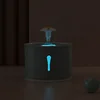 2.4L Pet Cat Dispenser Drinking Water Fountain Activated Carbon Filters LED Automatic Feeder Container USB Interface 5