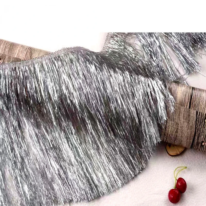 

Colorful Gold Wire Tassels, Encrypted Gold and Silver Wire Whiskers, Christmas Lighting and Clothing Accessories