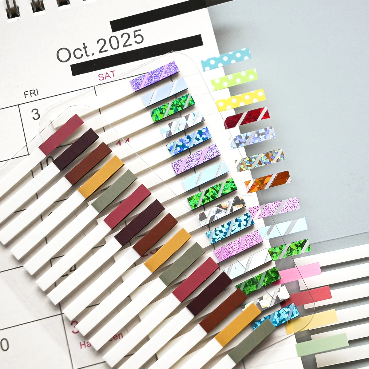 300–2400 Stück klebrige Tabs zum Kommentieren von Büchern, Seitenmarkierungen, transparente, beschreibbare und neu positionierbare Buchflaggen, Streifen-Index-Tabs – Detail 8