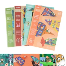 

Montessori Toys DIY Kids Craft Toy Cartoon Animal Origami Handcraft Paper Art Learning Educational Toys for Children