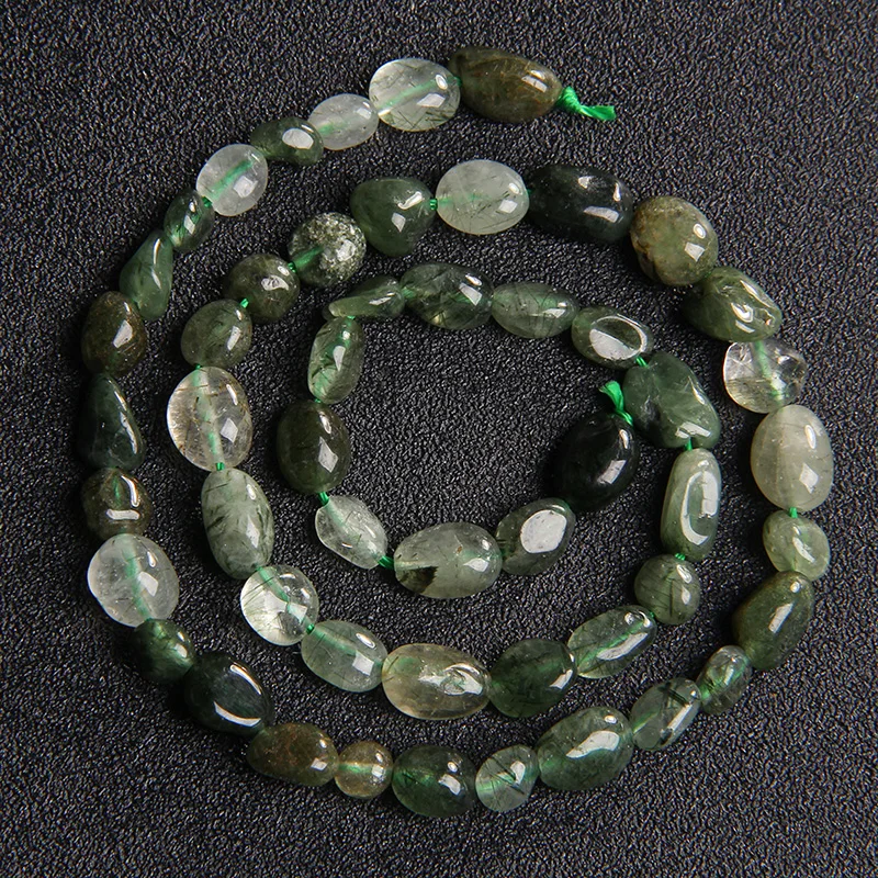 6-8MM Natural Stone Beads Amethysts Fluorite Citrine Irregular Shape Loose Bead For Women Jewelry Making Bracelet DIY Accessory