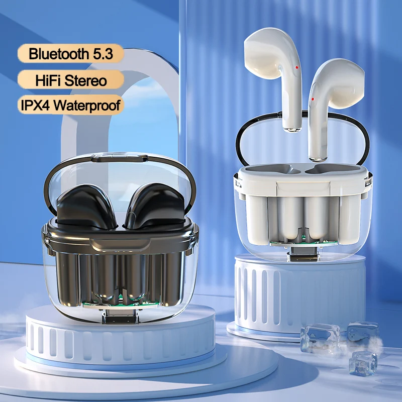 In Ear Tws Bluetooth 5.3 Auricolari Cuffie Wireless Noise Cancelling Auricolari Stereo Hifi Sport Gamer Pods Cuffie Per Xiaomi