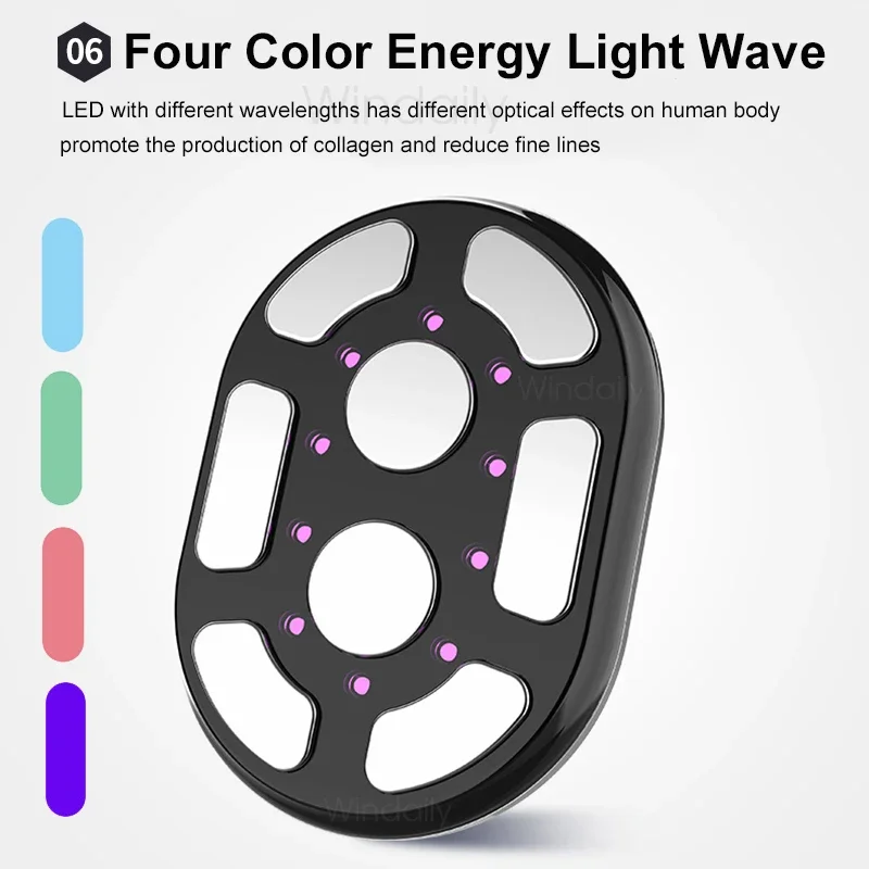 Cordless Electric 4 in 1 Cellulite Massager Remover Body Sculpting Machine  Body Slimming Massage for Belly Waist Arm Leg Butt