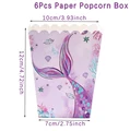6pcs Popcorn boxes
