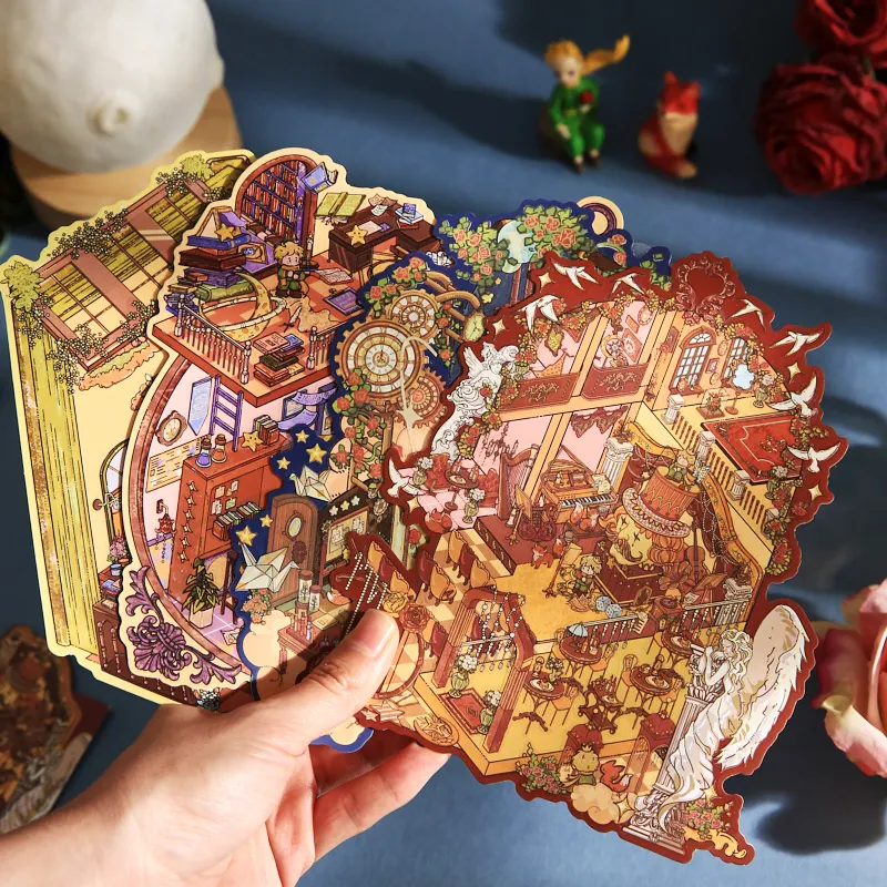 Kawaii كبيرة الحجم ستار دريم برينس موضوع المقصورة...