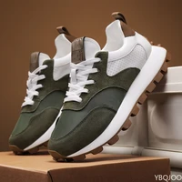 New autumn winter casual sports running men's shoes with thick soles anti slip wear-resistant trendy comfortable men's shoes