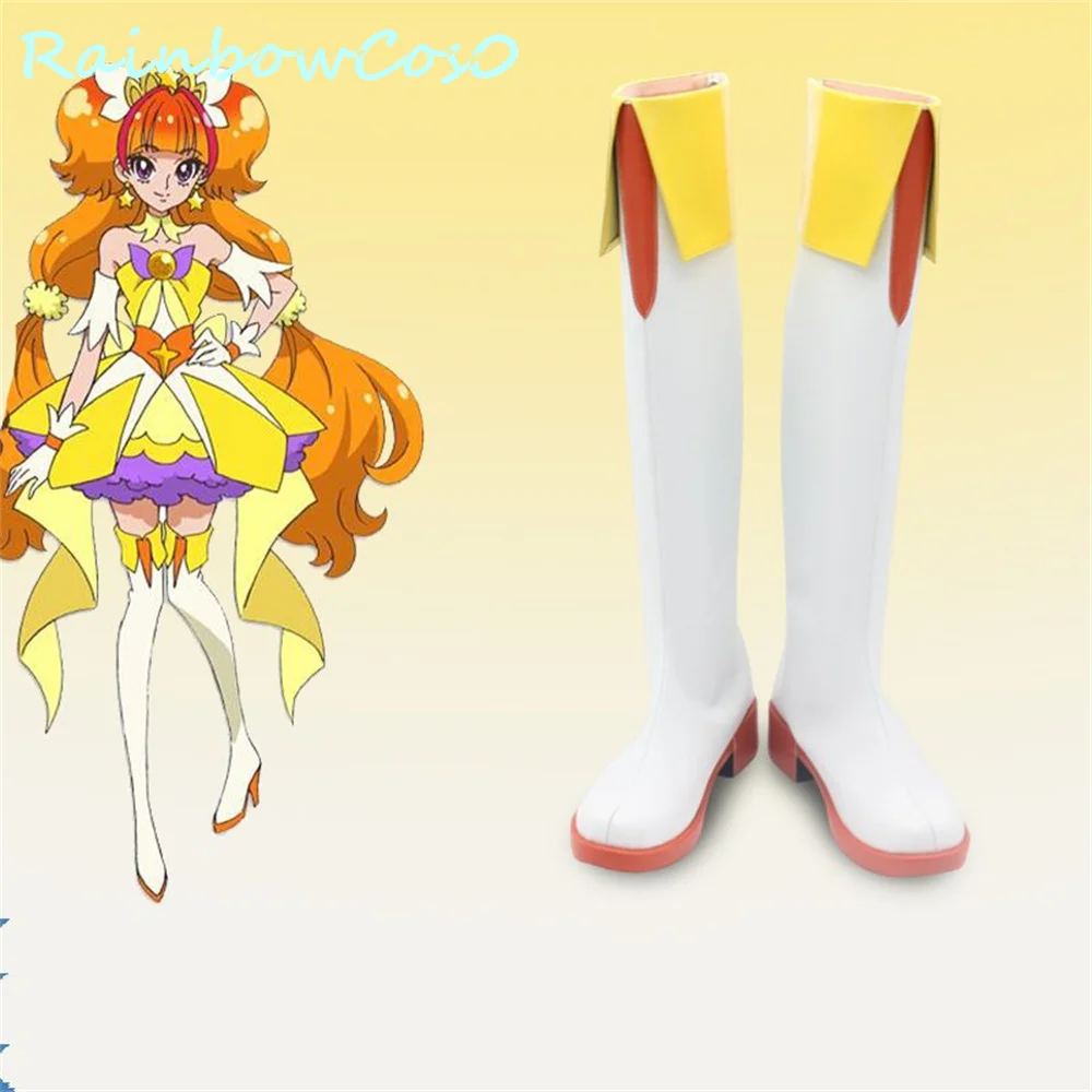 

GO! Принцесса прелечить Go! Принцесса Pretty Cure Twinkl косплей обувь сапоги игры аниме карнавал вечерние W3194