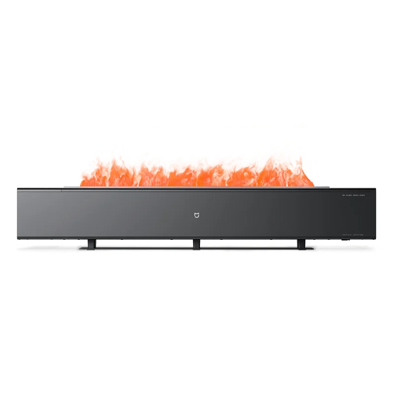 Xiaomi Mijia graphene Baseboard electric heater simulation flame version  humidification heating TJXDNQ06ZM work with Mijia APP - AliExpress