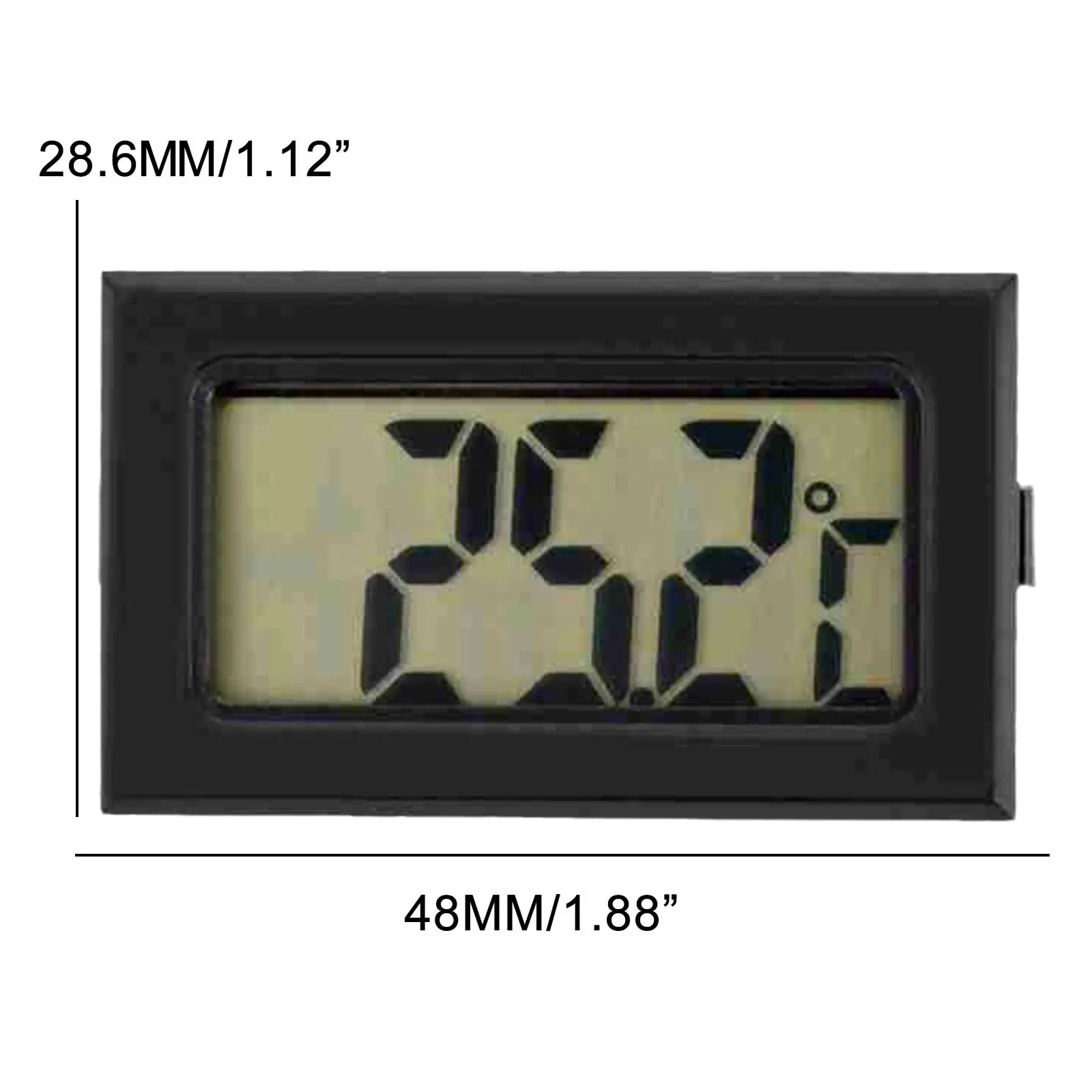 1pcs Mini LCD Digital Thermometer for Freezer Temperature -10~50 degree Refrigerator Fridge Thermometer Temperature Sensor 4