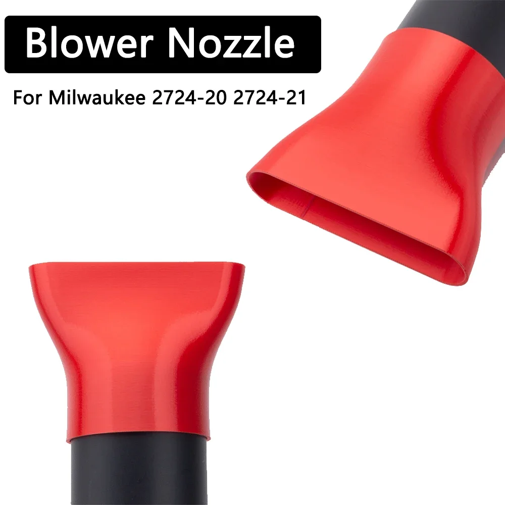For Milwaukee 2724-20 2724-21 18V Air Blower Nozzle Flat Nozzle Fue Electric Tool Accessory(NO Tool ) 1pcs stainless steel flat nylon jaw pliers needle nose pliers for diy jewelry making tool plat plier repair tool accessory