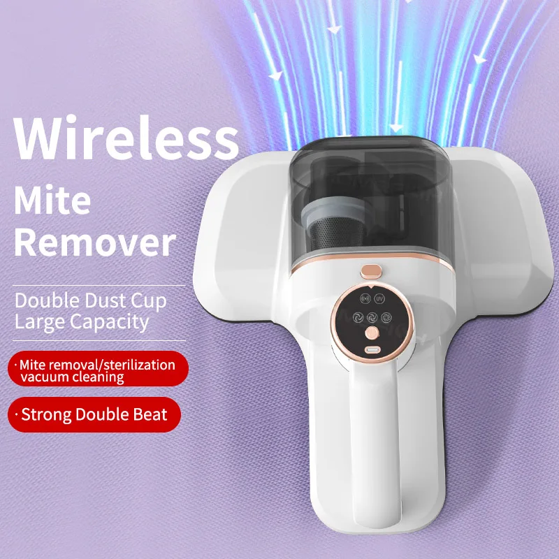 Mite Remover House Vacuum Cleaner Dual Cup Three-stage