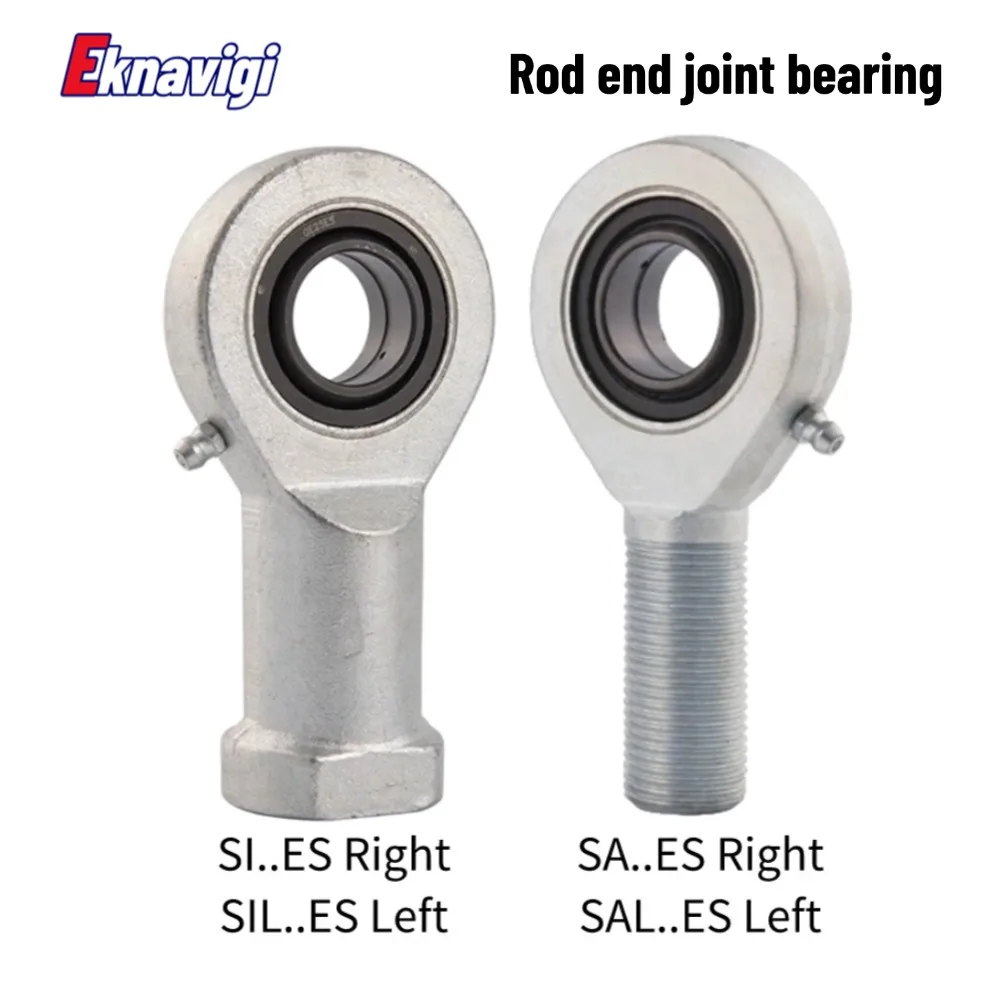 1PCS SI/SIL/SA/SAL10ES  Rod End Joint Bearing Inside/outside Thread Radial Optical Shaft Bearing Bearing Steel Fisheye