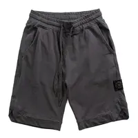 Black Shorts Men Japanese Style Polyester Running Sport Shorts for Men Casual Summer Elastic Waist Solid Shorts Printed Clothing - Image 2