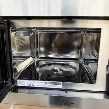 Alternative view of Large Capacity 30L In Built Microwave Oven With Grilling Stainless Steel Silver Color 900w Power Support Defrost Combi Auto Menu