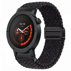 Breathable Nylon Magnetic Strap - 22mm Replaceable Watch Band - CMF Watch Pro 2 1 (Starlight white)