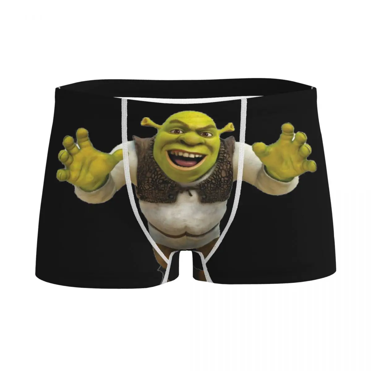 

Man Boys Underwear Shrek Faces Youth Panties Boxers Teenage Cotton Underpants