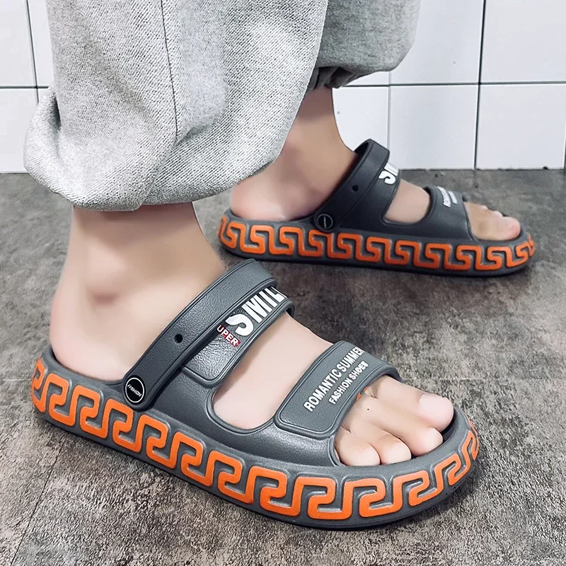 نعال سحابية مريحة مانعة للانزلاق للرجال ، صنادل ال...