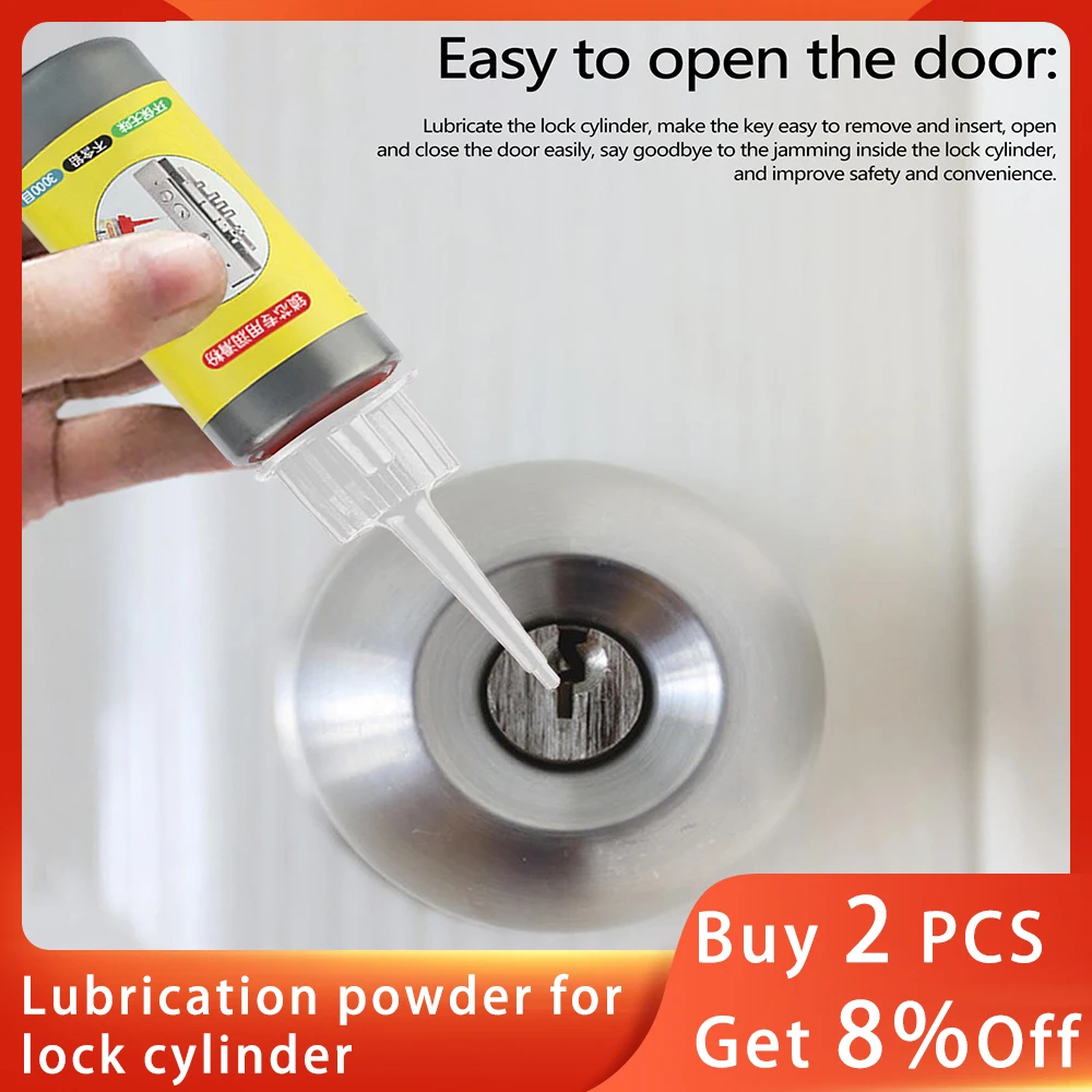 GraphitePowder60MLNonVolatileMultiPurposeKeysLubricatingPowder