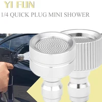 Car Wash Accessories Water Gun Nozzle  High-Pressure Gun 1/4 Quick Plug NozzleCleaning Gun Quick Connection Aluminum Nozzle 1