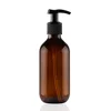 300 Ml Soap Dispenser Pump Hand Refillable Squeeze Bottles Liquid Sample Containers Brown Travel 2