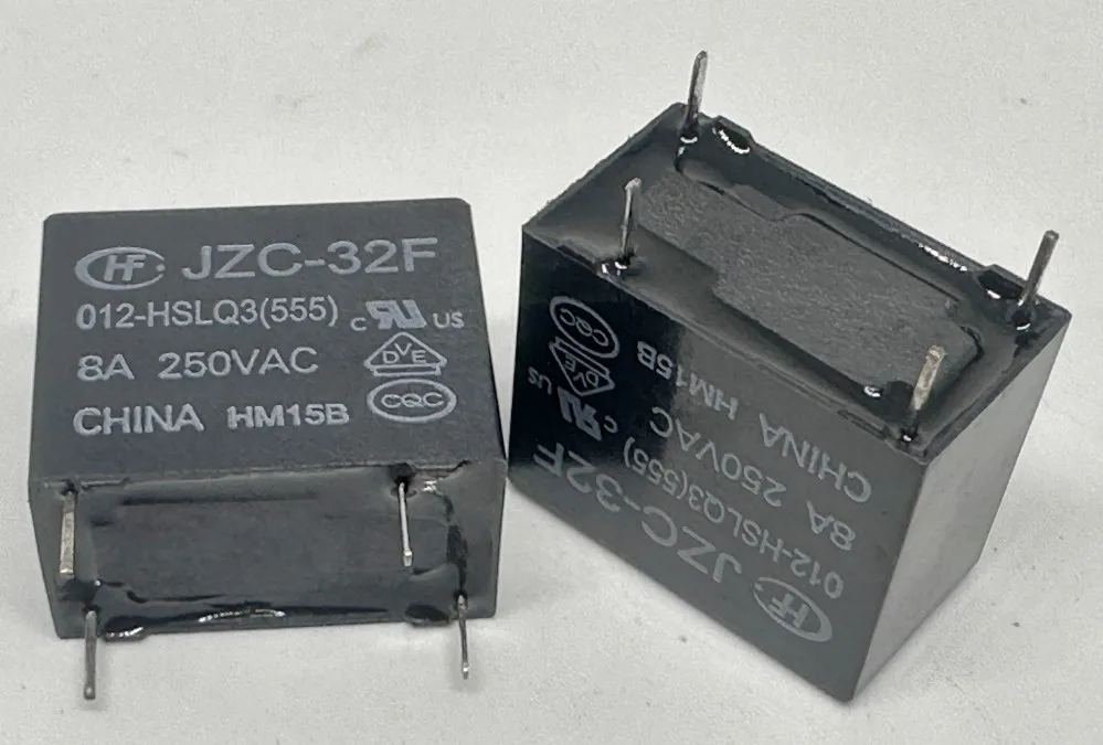 New JZC-32F 005/009/012/024-HS/HS3/HSQ/HSL3/HSLQ3/(555)(101) (32F-1A-5V/9V/12V-3A/5A/10A)  Relay 4 pins - AliExpress