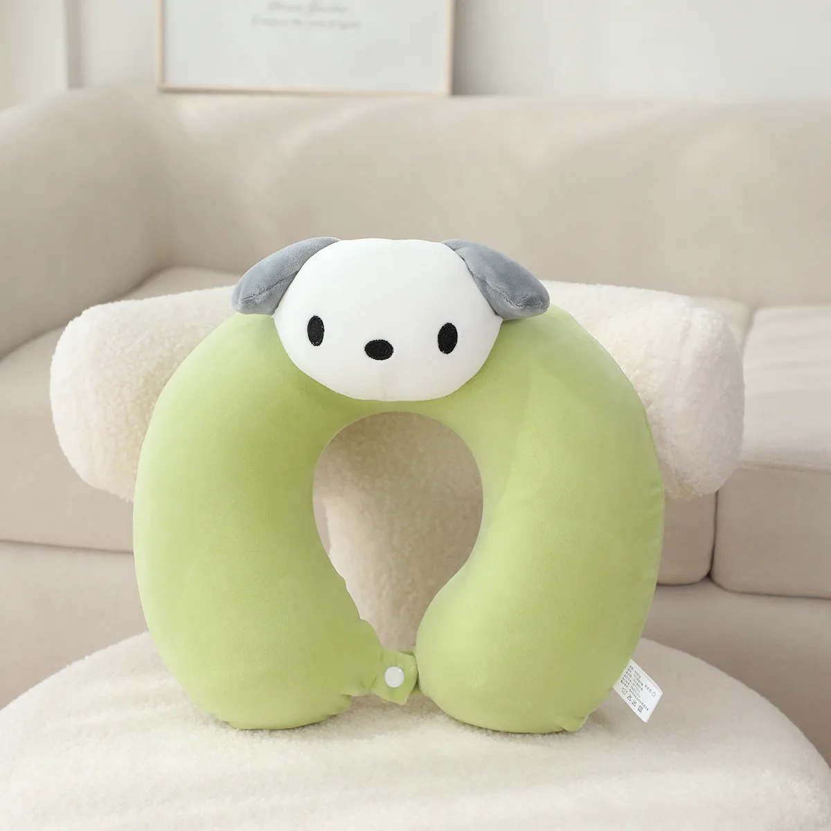 Sanrio Cartoon Anime My Melody Kuromi Memory Cotton U Shaped Pillow Cute Pochacco Cinnamoroll Plush Pillow Gifts 5
