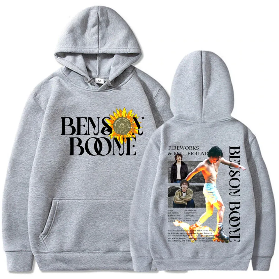 Hot Fireworks Rollerblades Benson Boone 2024 Tour Pullover