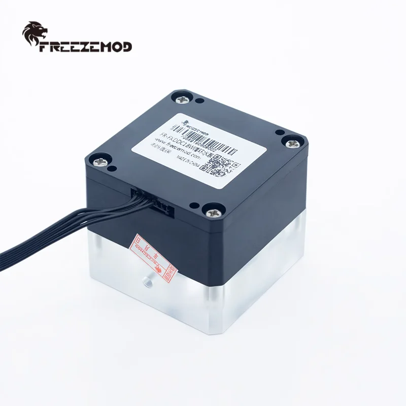 Zemod-mini Bomba de Eixo Cerâmico Super Silencioso Computador Refrigeração a Água Bomba Pwm Suporte Manual de Controle de Velocidade Pu-fxddc18w - Imagem 5