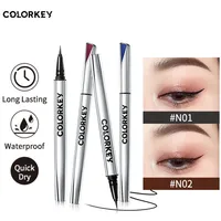 Colorkey Liquid Eyeliner Pen Slim Matte Long-lasting Easy Drawing Waterproof Eyeliner Makeup 1