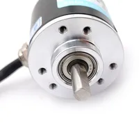 Rotary Incremental Encoder 38S6G5-B-G24N AB 2-Phase connection 50/100/200/360P/R 5-24V Solid Shaft DC Open collector NPN output 3