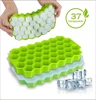 37 Lattice ice Cube Tray ice maker 1pcs Honeycomb cube Tray home DIY ice cube maker silicone ice rink great Honeycomb Ice mould 4
