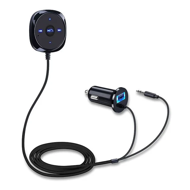 Wireless Bluetooth-compatible Music Receiver 3.5mm AUX Bluetooth-compatible Adapter Audio Receiver for Car Stereo with AUX IN