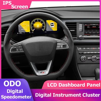 Panel de instrumentos Digital, velocímetro Virtual, odómetro de cabina HDMI para SEAT Leon 5F 2013-2018, tablero Carplay 1