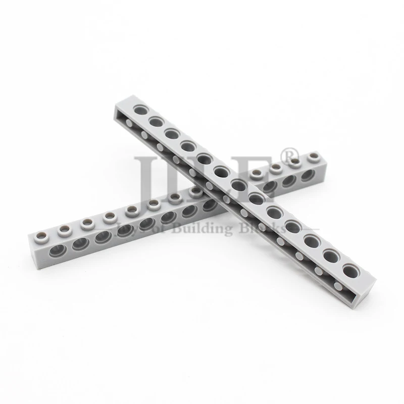 10pcs MOC 32018 빌딩 블록 기술 브릭 1x14 13개 구멍 포함 호환 가능 조립 입자 긴 빔 창의적인 장난감