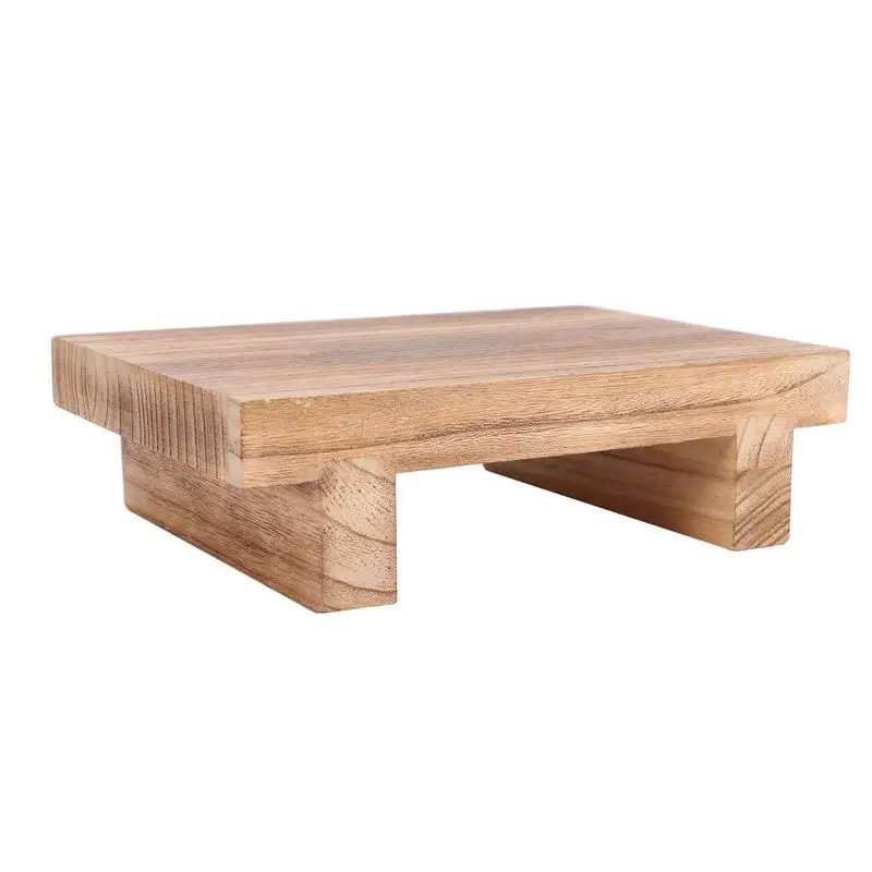 

Wooden Step Stool For Bedside Skid-Proof Step Stool Sturdy And Portable Kids Mobility Step Stool For High Beds Kitchen Bathroom