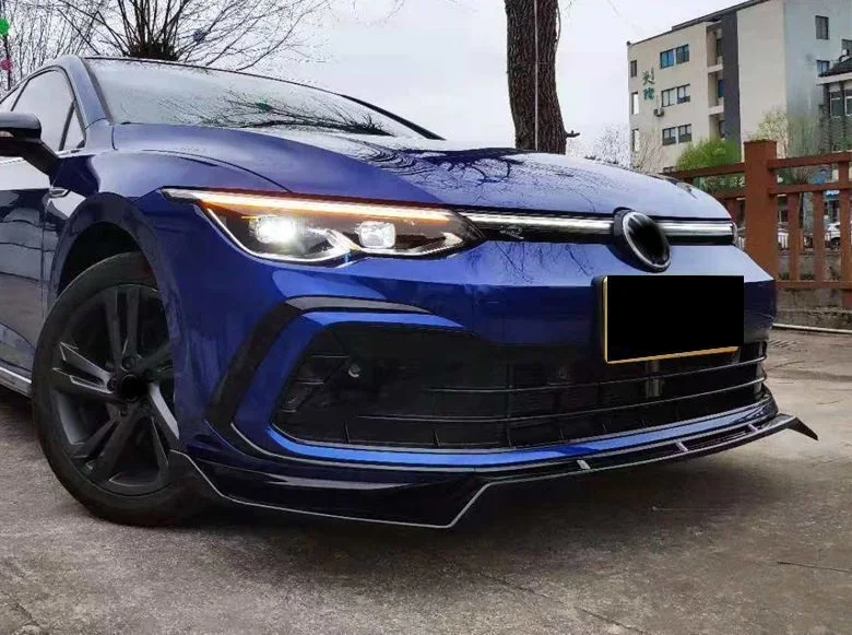 Frontstoßstangenspoiler-Zierlippe, vordere Stoßstangenlippe für VW Volkswagen Golf 7 7.5 MK7 – Detail 3