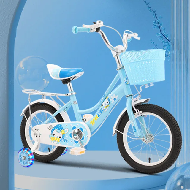 Princess Children's Bicycle With Backseat (Suitable For Girls Over 3 Years Old) 3