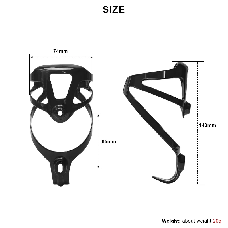 Bicycle Water Bottle Cage Bicycle Bottle Holder Water Bottle Holder Full Carbon Fiber Bicycle Bottle Cage Mountain Road Bike Water Bottles Cage