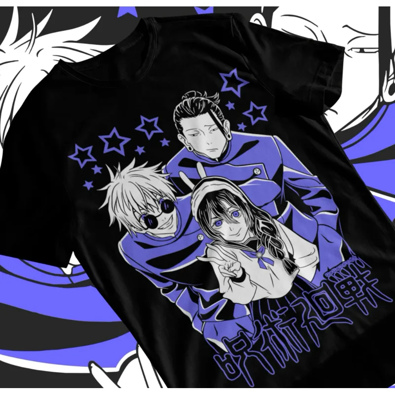 

JujutsuKaisenT-getosugurugojorikogirlanimgiftt-ShirtSoftTee