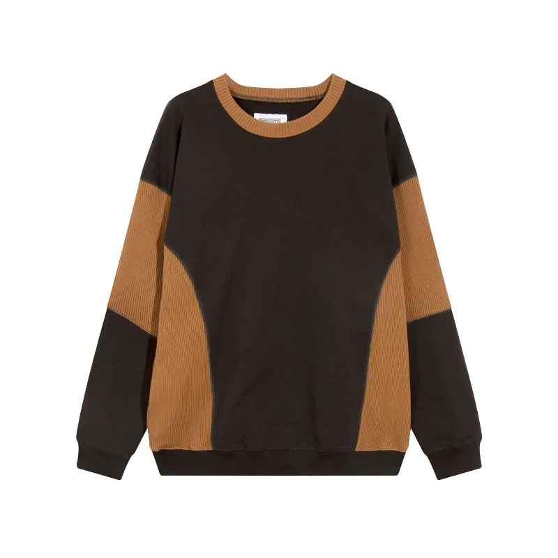 

Top Version 1:1 Round Neck Retro Color Splice Cavempt Hoodies Men Women EU Size Wholesale Clothes Cavempt Sweatshirt