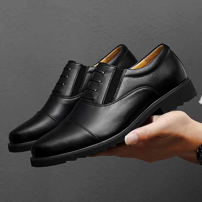 Men Leather Shoes Office Mens Dress Shoes Man Oxford British Style Business Work Footwear leather shoes