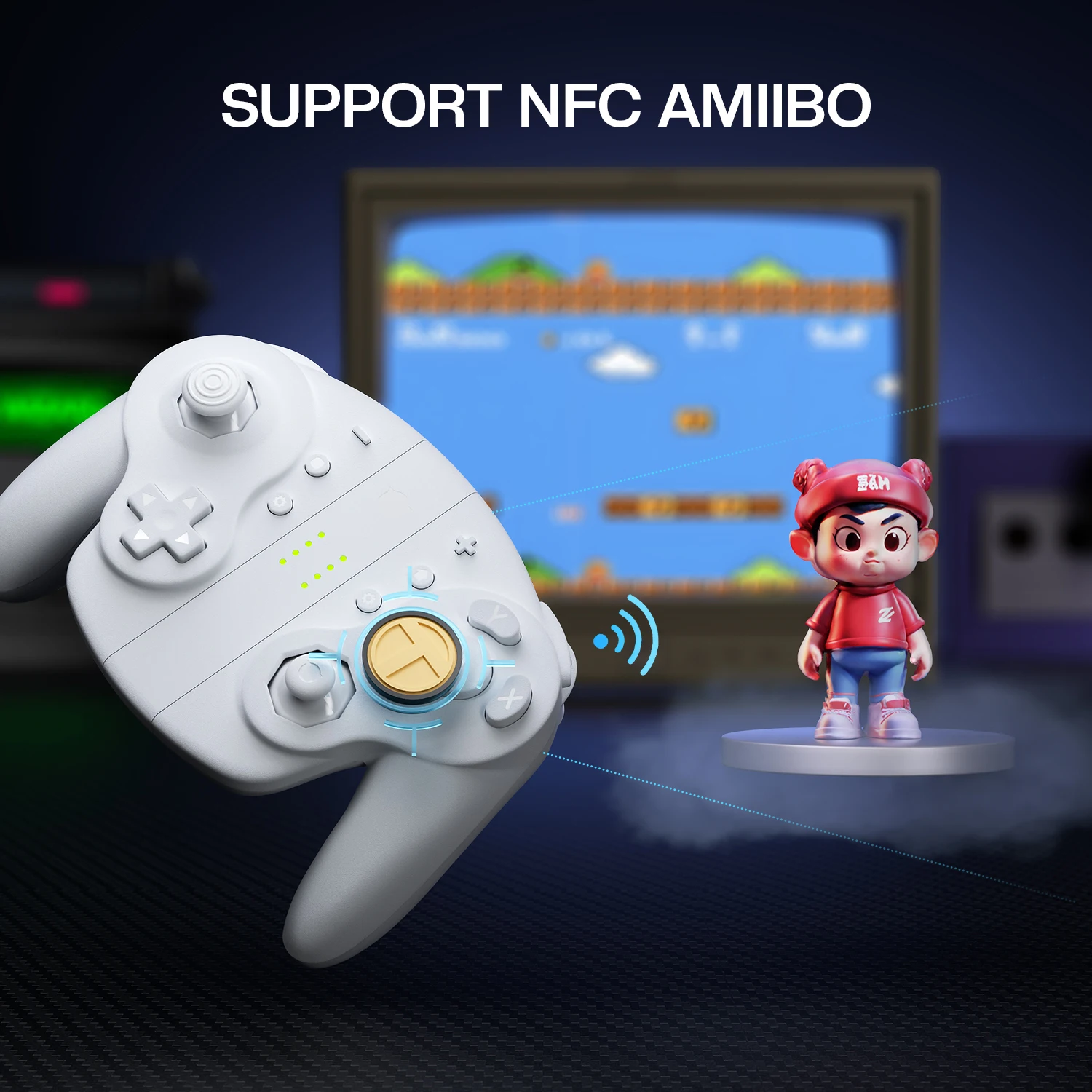 NYXI for Switch2/Switch Wizard Wireless Joy-pad 2 White - AliExpress