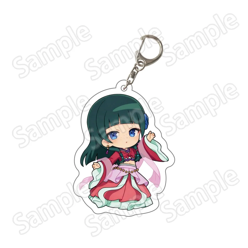 Portachiavi Anime The Apothecary Diaries in Acrilico, Figurine di Kusuriya No Hitorigoto, Gao Maomao, Shun Li Bai, Portachiavi Cosplay per Amici - immagine 5