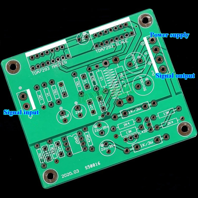Assembled TDA7293 Mono Audio Power Amplifier Board 90W Base on LINN LK140 Circuit - 6