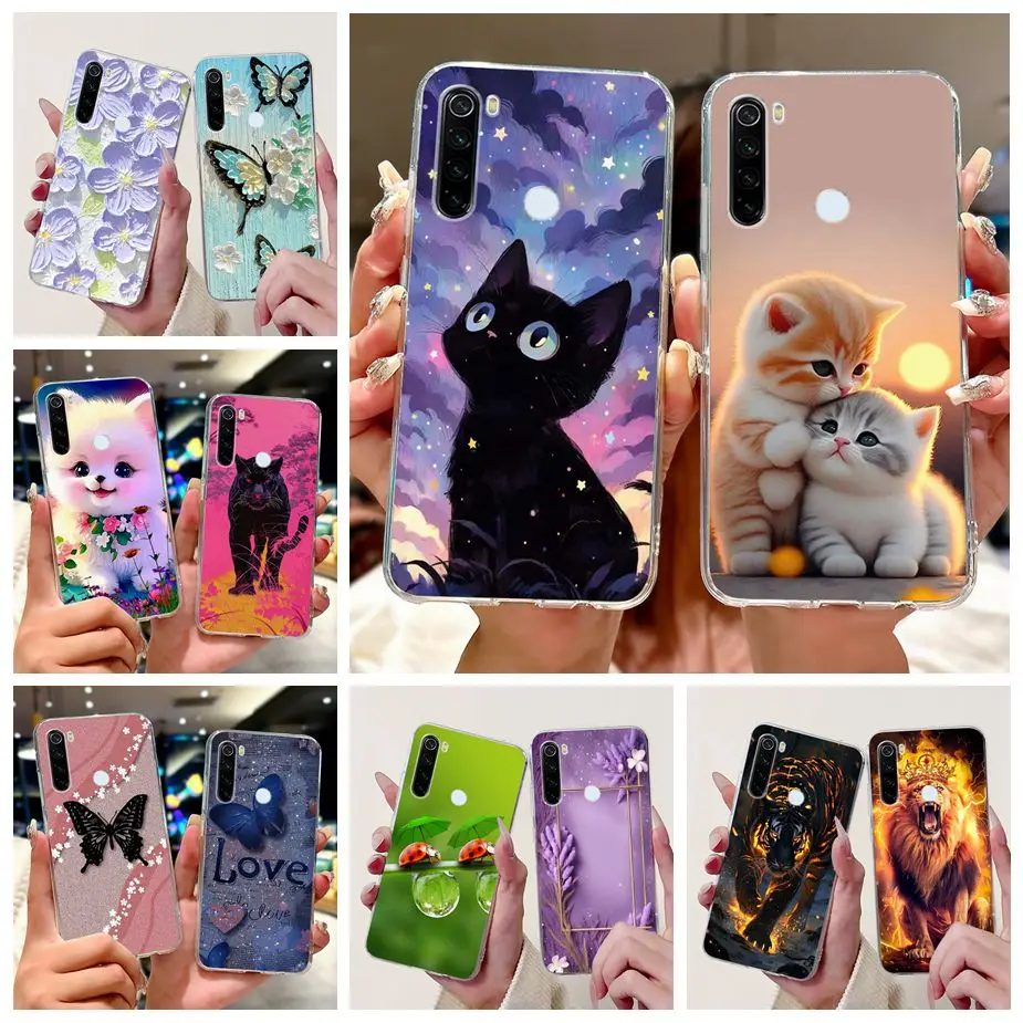 Cute Cat Luxury Painted Soft Slim Phone Case