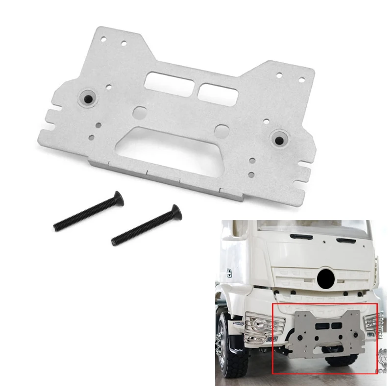 Ricambio LESU 1/14 Accoppiatore Verricello in Metallo per Giocattoli, Trattori Telecomandati, Camion, Modellini RC TAMIYA Fai-da-te
